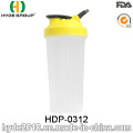 BPA livram a garrafa plástica do pó da proteína, 700ml recentemente garrafa plástica da agitação com bola do Ss (HDP-0312)